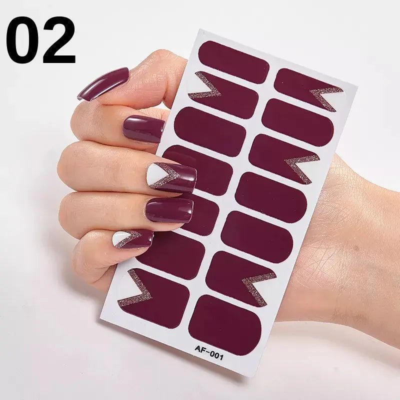 #5 Esmalte Adesivo de Unhas MV - 14 Adesivos - Magazine Vega