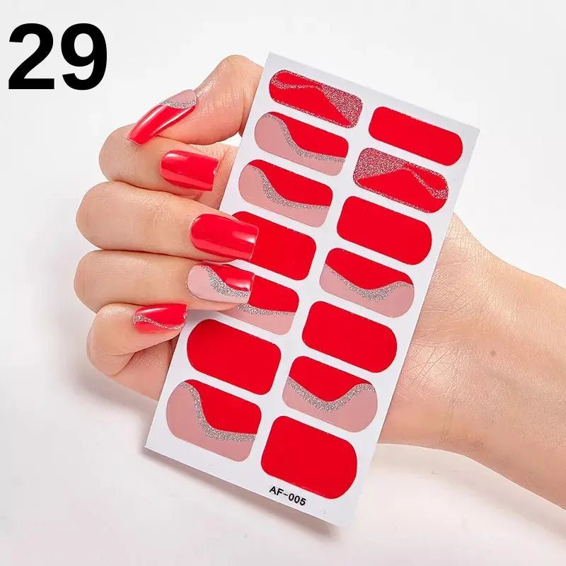 #5 Esmalte Adesivo de Unhas MV - 14 Adesivos - Magazine Vega