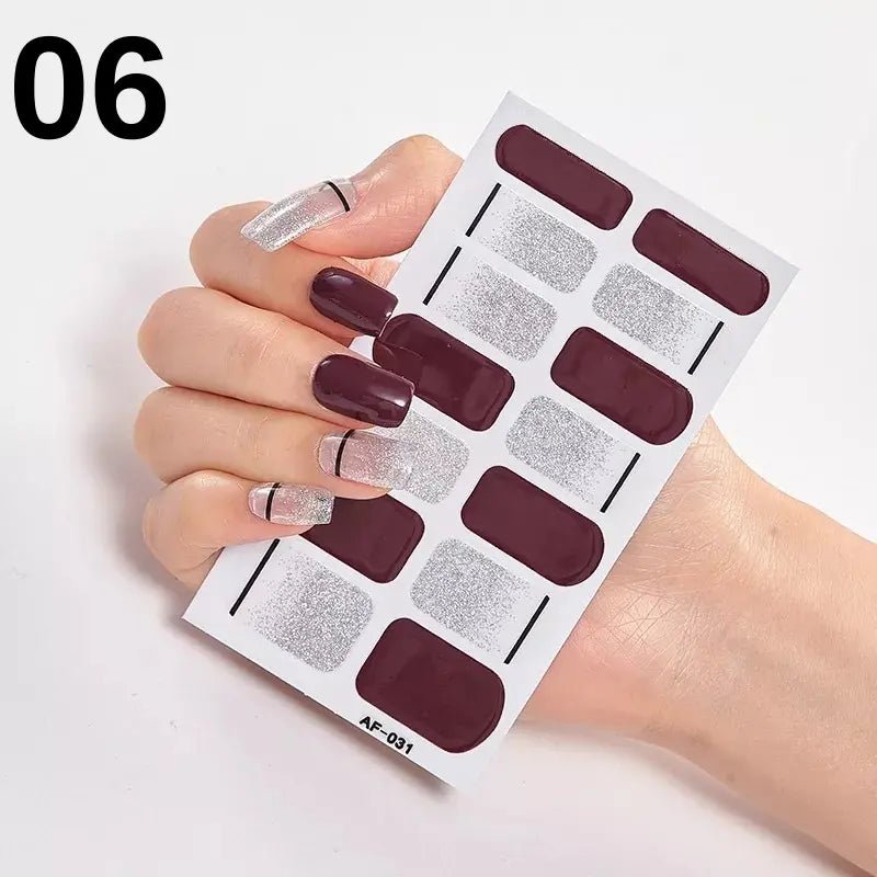 #5 Esmalte Adesivo de Unhas MV - 14 Adesivos - Magazine Vega
