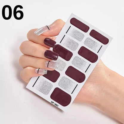 #5 Esmalte Adesivo de Unhas MV - 14 Adesivos - Magazine Vega