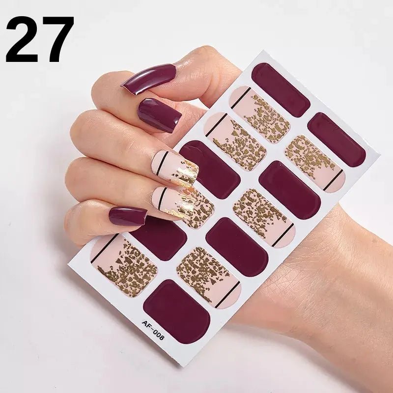#5 Esmalte Adesivo de Unhas MV - 14 Adesivos - Magazine Vega